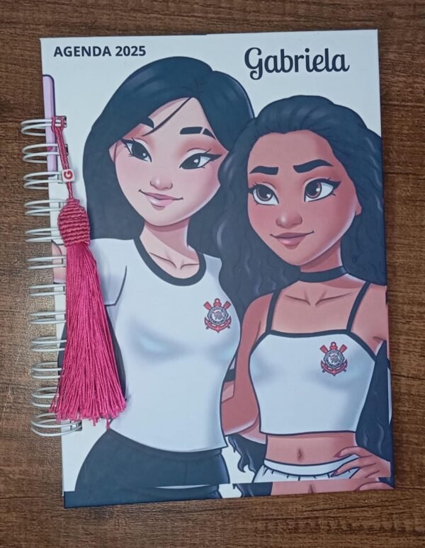 Agenda PERSONALIZADO COM TASSEL